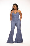 CATCH FEELINGS DENIM JUMPSUIT