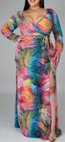 TROPICAL ESCAPE DRESS-CURVY